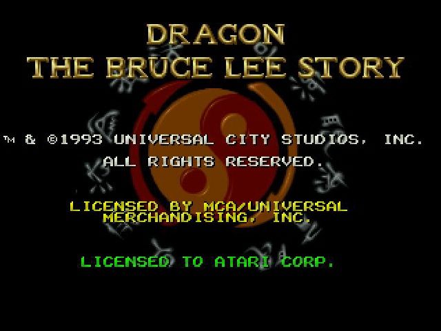 Dragon: The Bruce Lee Story screenshot 3 for Jaguar